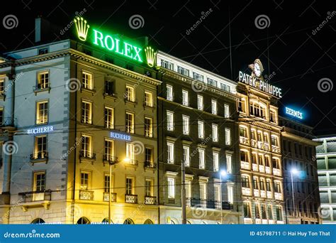 Rolex store in Geneva switzerland